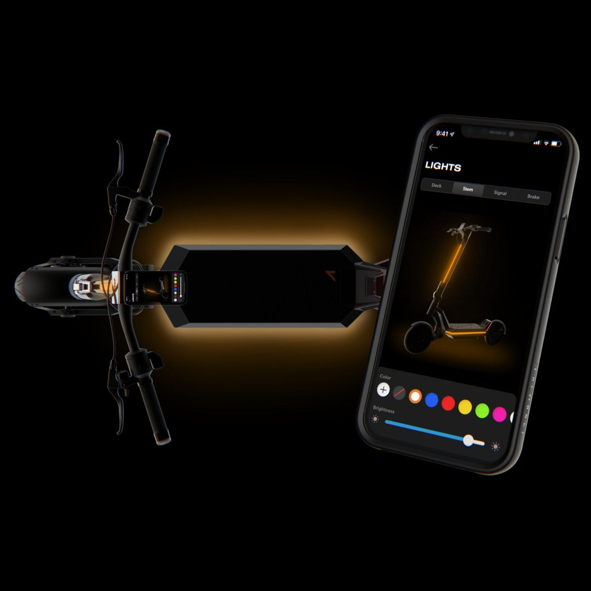 360° CUSTOM LIGHTING FOR MAXIMUM VISIBILITY